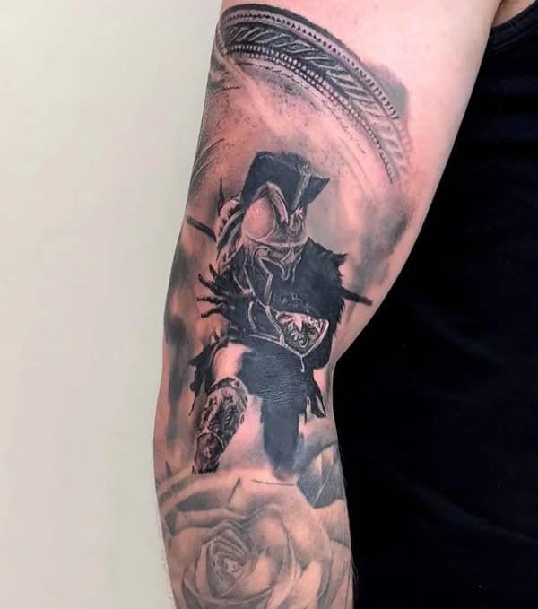 Spartan Warrior Tattoo