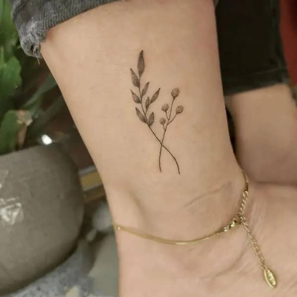 Olive Leaf Tattoo