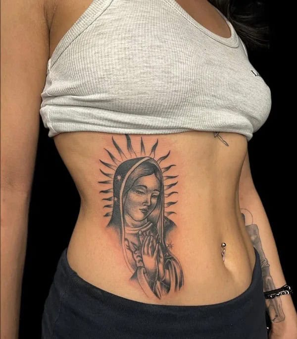 Women Christian Tattoo