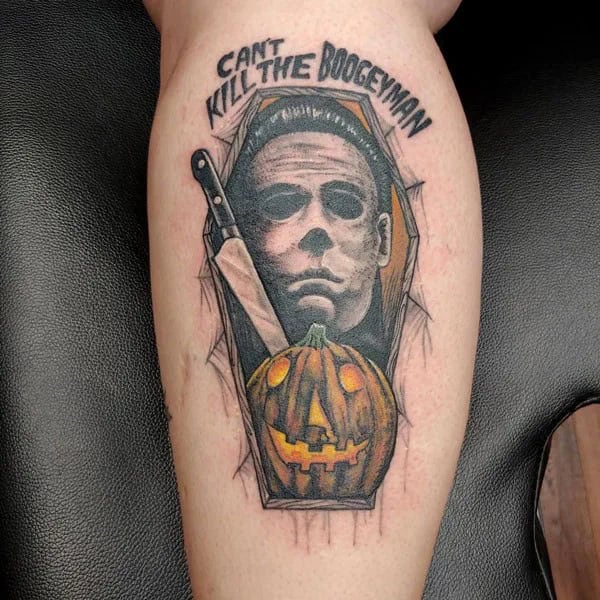 Michael Myers House Tattoo