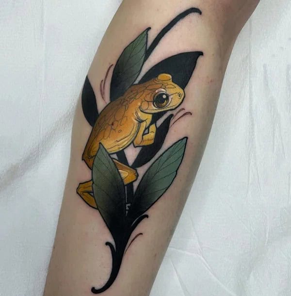 Tree Frog Tattoo