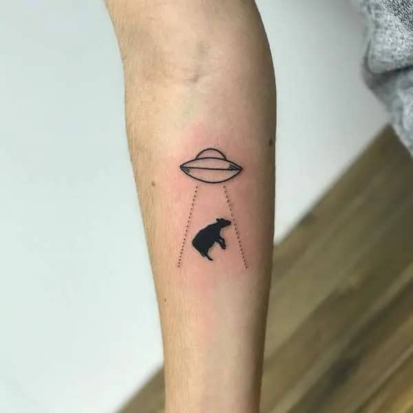 Simple Cow Tattoo