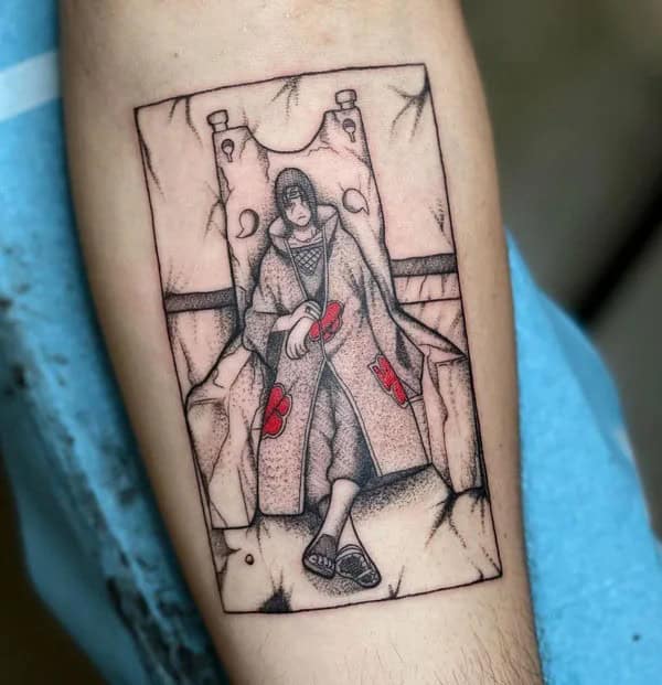 Itachi Hand Tattoo