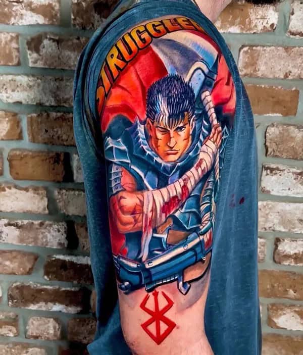 Berserk Tattoo on Arm