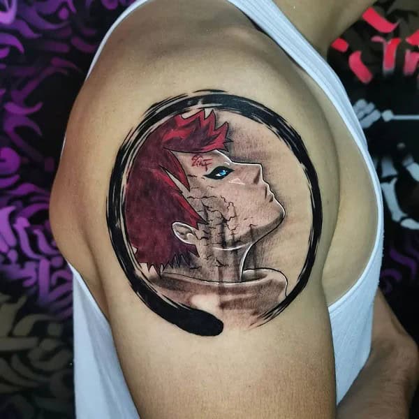 More Gaara Tattoos To Check Out For Gaining Inspiration