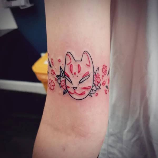 Anime Foot Tattoo