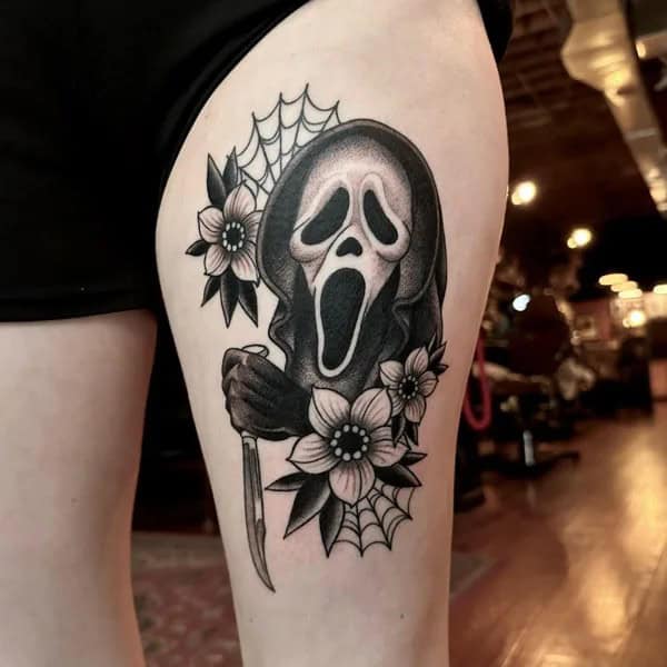 Ghostface Thigh Hand