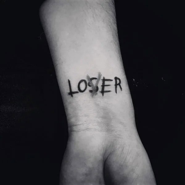 Evil Loser Lover tattoo