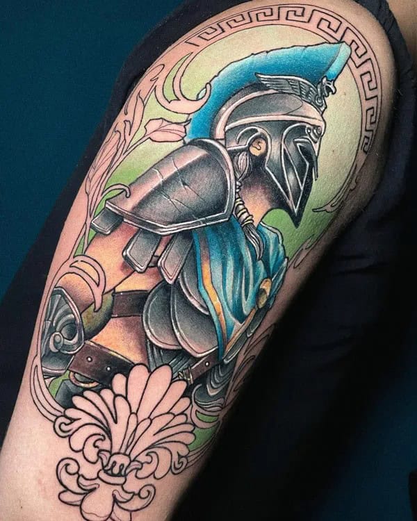 Traditional Spartan Tattoo