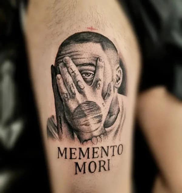 Mac Miller Memento Mori Tattoo