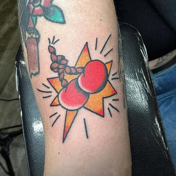 Cherry Bomb Tattoo