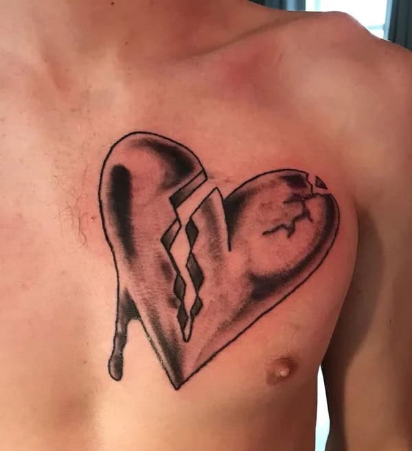 More Broken Heart Tattoos To Wear This Year