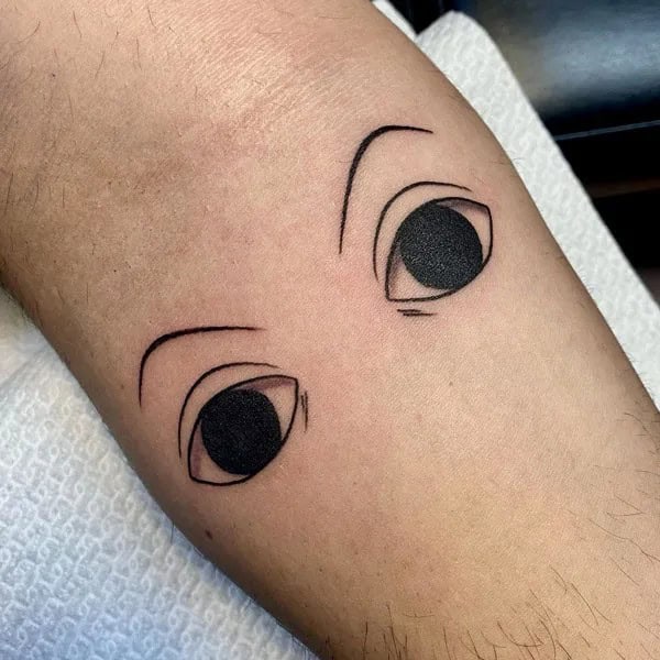 Phantom Troupe Eye Tattoo