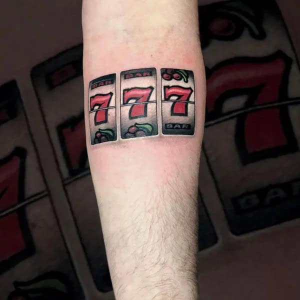 777 Jackpot Tattoo