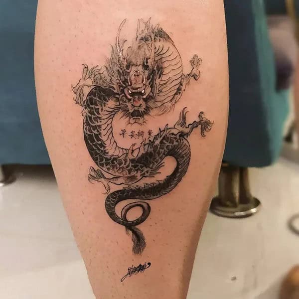 Chinese Zodiac Dragon Tattoo