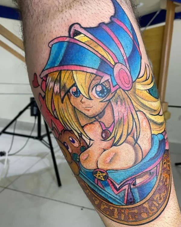 Anime Foot Tattoo