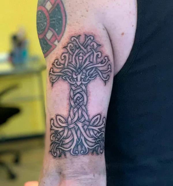 Celtic Family Tree Tattoo