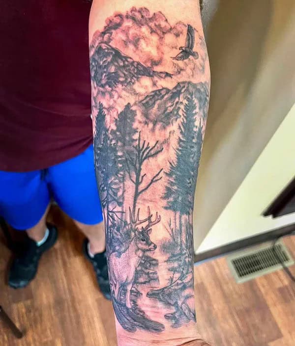 Nature Forearm Tattoo