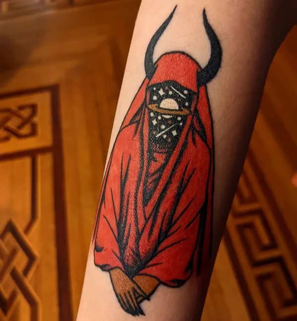 Old School Horror Tattoo