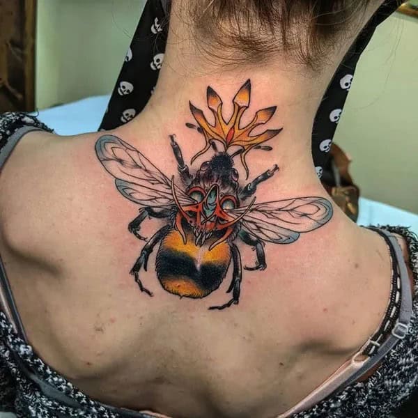 Queen Bee Tattoo