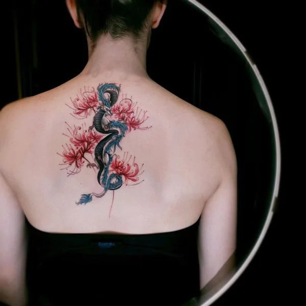 Demon Slayer Spider Lily Tattoo