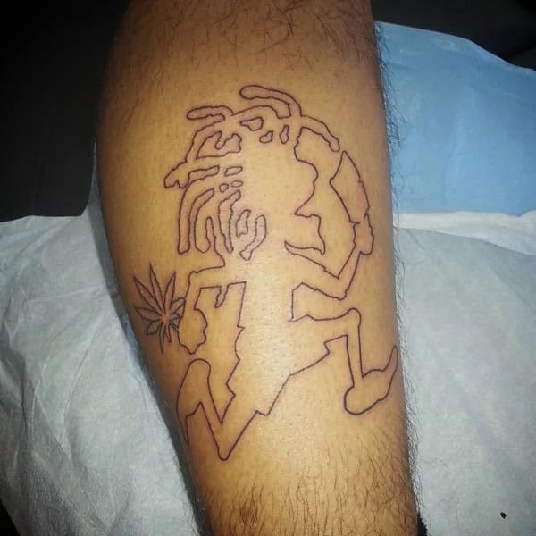 Lego Hatchet Man Tattoo