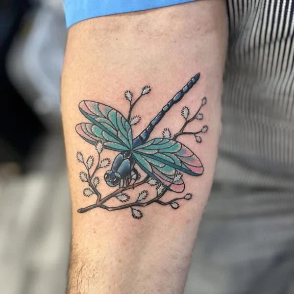 More Sublime Entries Of Dragonfly Tattoos