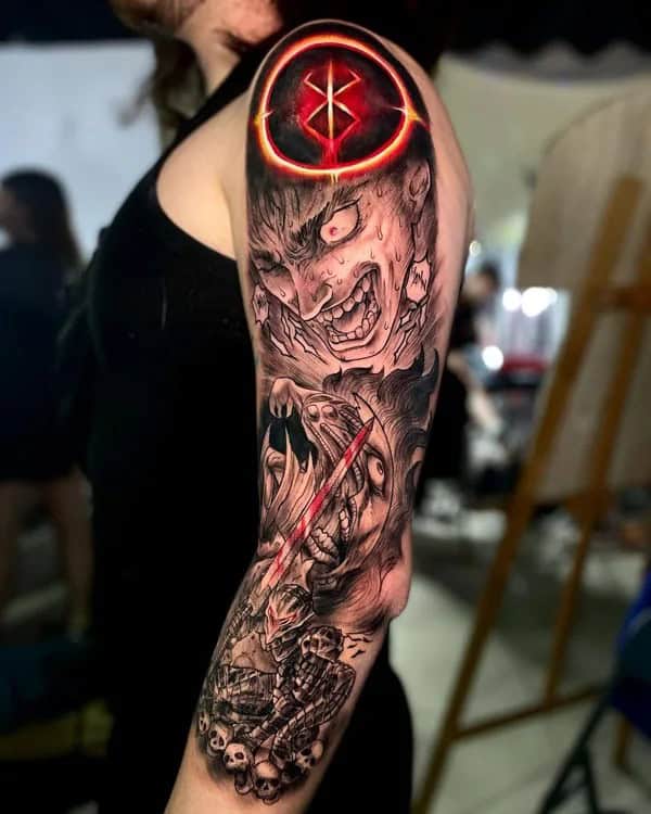 Berserk Tattoo Sleeve