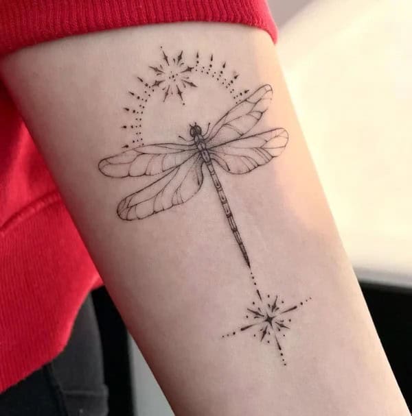 More Sublime Entries Of Dragonfly Tattoos