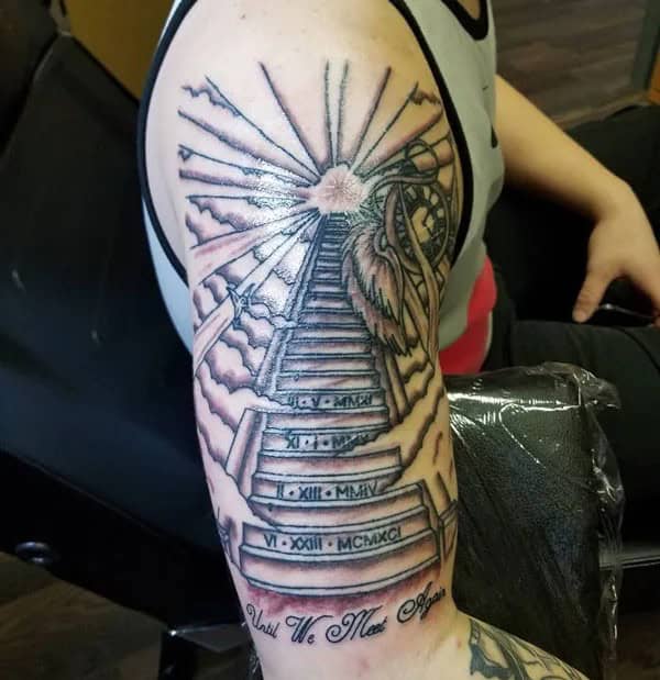 More Unique Stairway To Heaven Tattoo Ideas To Wear in 2024