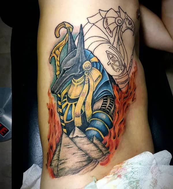 Anubis Horus Tattoo