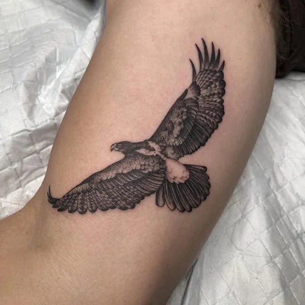 Simple Eagle Tattoo