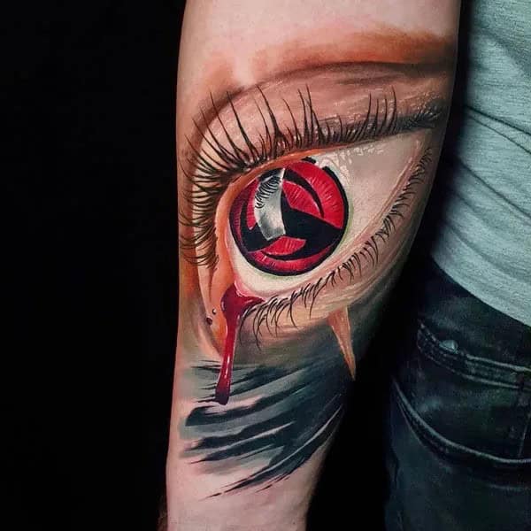 Madara Sharingan Tattoo