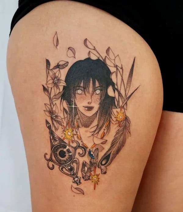 Sleeve Howl’s Moving Castle Tattoo