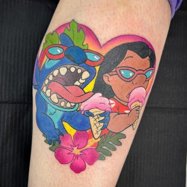 Lilo and Stitch Tattoo