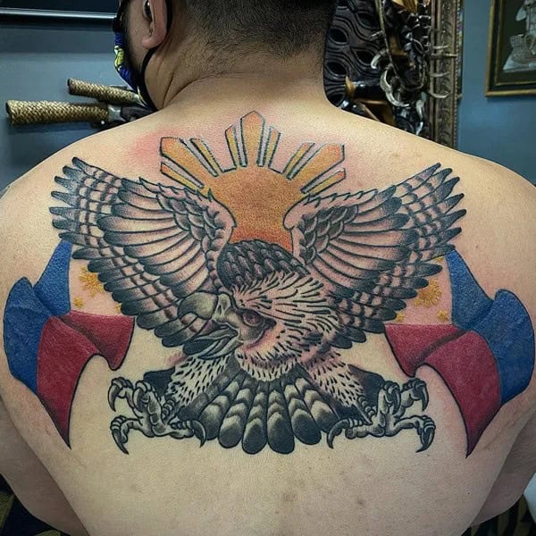 Philippine Eagle Tattoo