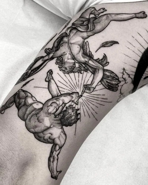 Fall of Icarus Tattoo