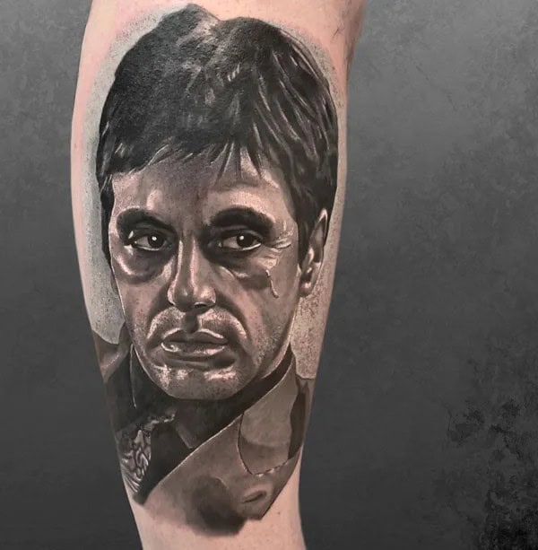 Al Pacino Scarface Tattoo