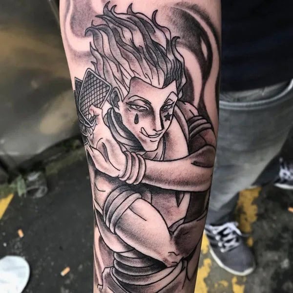 Hisoka Morow Tattoo