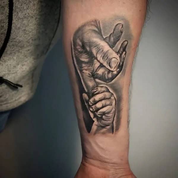 Symbolic Father Son Tattoo