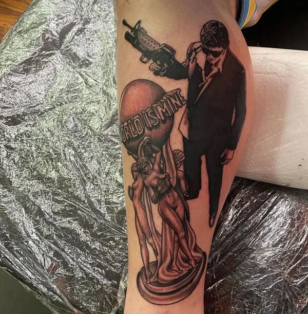 Al Pacino Scarface Tattoo