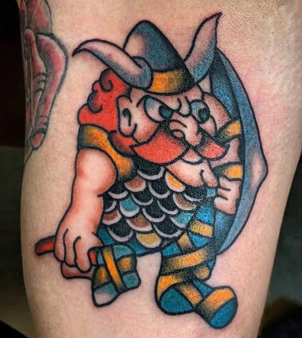 Traditional Viking Tattoo