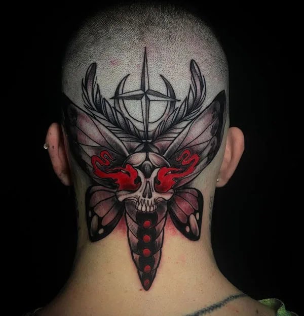 More Death Moth Tattoos That Can’t Be Ignored!