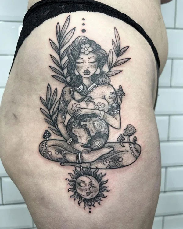 Mother Earth Tattoo