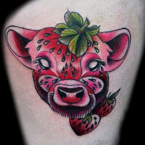 More Designs of Strawberry Tattoos To Check Out This Instant