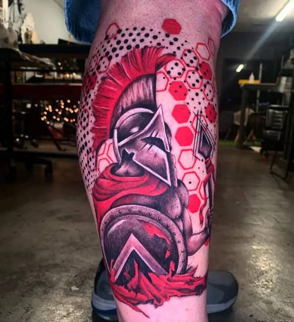 Spartan Warrior Tattoo