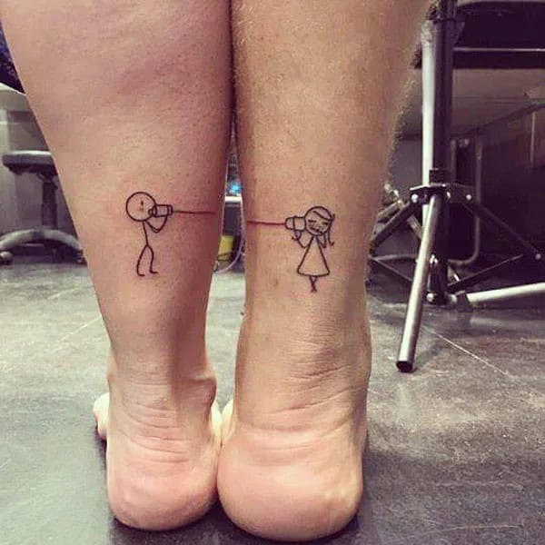 Couple Connection Tattoo