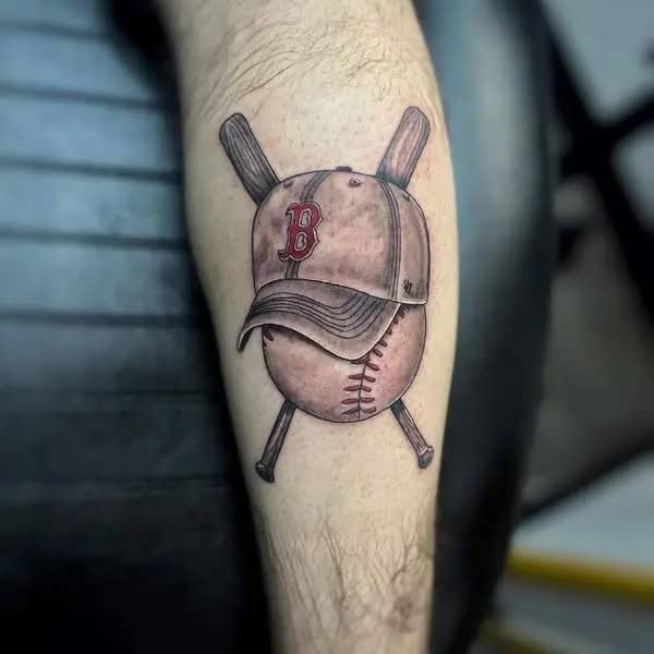 Baseball Hat Tattoo