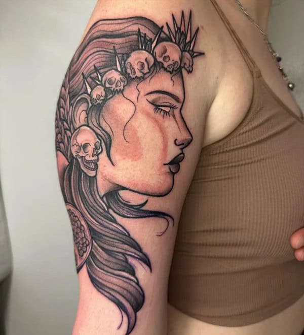 Explore More Engaging  Designs Of Persephone Tattoo