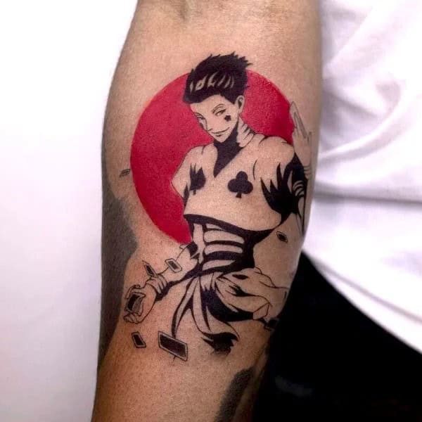 Hisoka Morow Tattoo